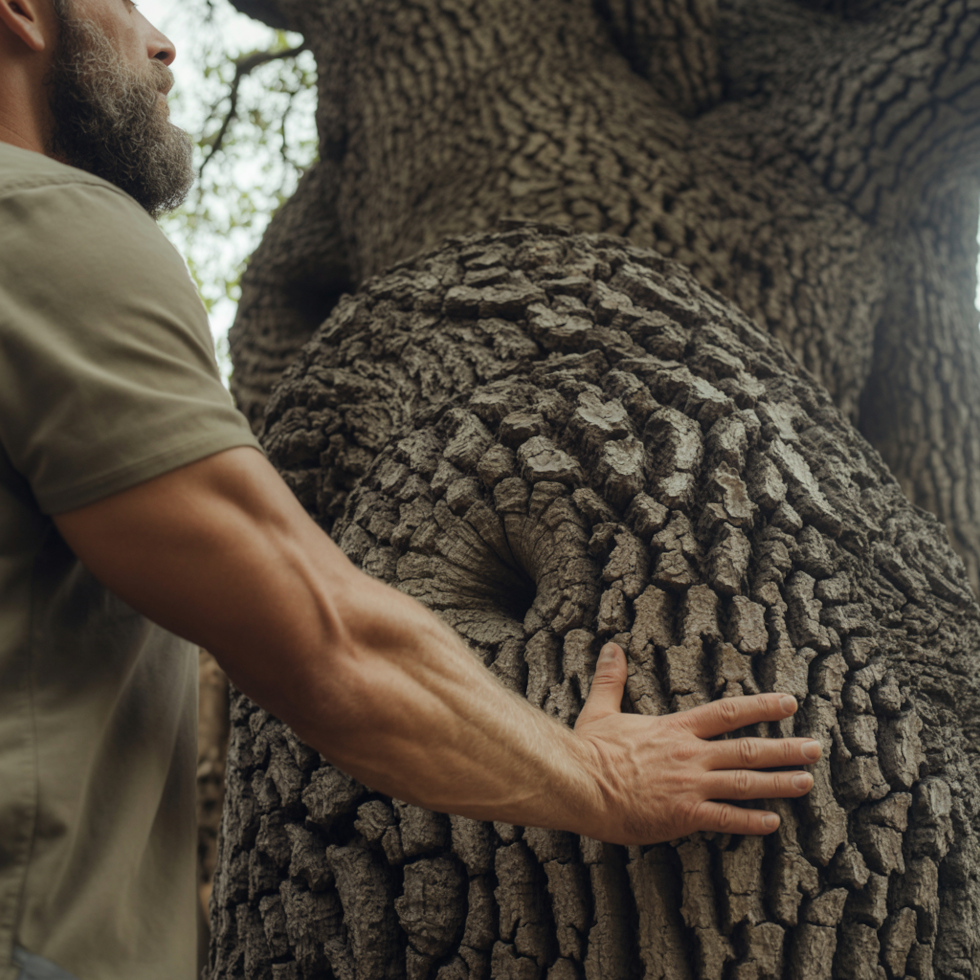 Männerarbeit in der Natur
